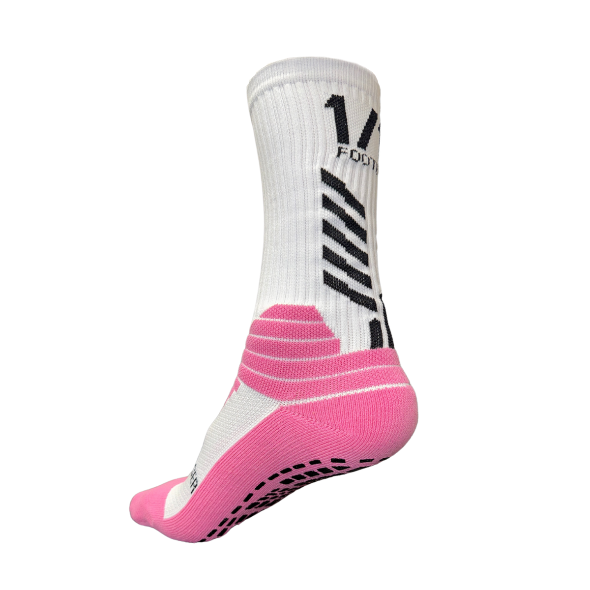 Pink grip socks